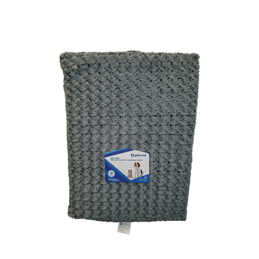 Photo of Petcrest-Petcrest Delux Crate Mat-Gray-29 in x 21 in-from Pet Wish Pros