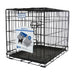 Photo of Petcrest-Petcrest Dog Crate-Single Door-Black-24 in x 18 in x 19 in-from Pet Wish Pros