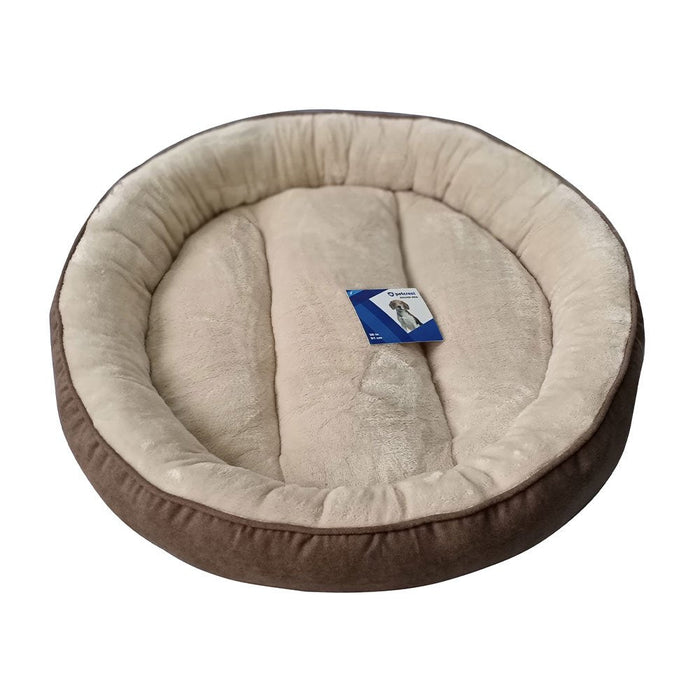 Photo of Petcrest-Petcrest Donut Bed for Dogs-Brown-36 in-from Pet Wish Pros