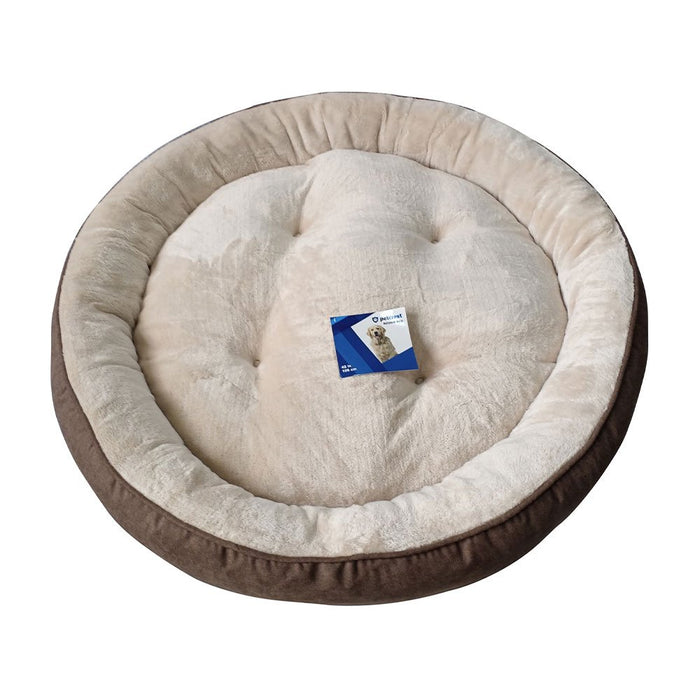 Photo of Petcrest-Petcrest Donut Bed for Dogs-Brown-42 in-from Pet Wish Pros