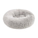 Photo of Petcrest-Petcrest Fur Donut Bed for Dogs & Cats-Gray-24 in-from Pet Wish Pros