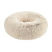 Photo of Petcrest-Petcrest Fur Donut Bed for Dogs & Cats-Tan-24 in-from Pet Wish Pros