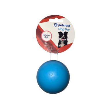 Photo of Petcrest-Petcrest Rubber Ball Dog Toy-Pack of 1-from Pet Wish Pros