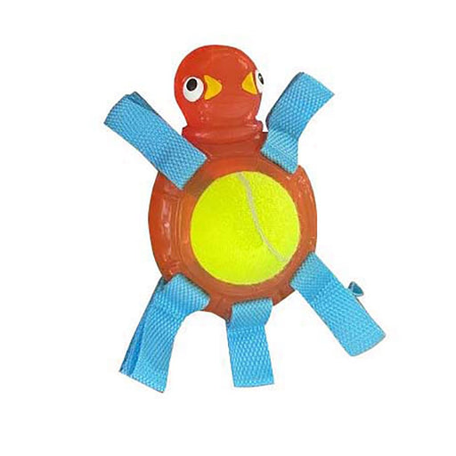 Photo of Petcrest-Petcrest TPR with Tennis Turtle Dog Toy-from Pet Wish Pros
