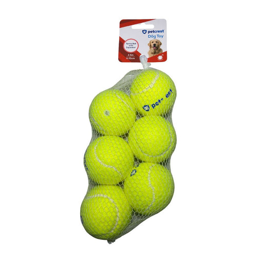 Photo of Petcrest-Petcrest Tennis Ball with Squeaker-6 count-from Pet Wish Pros