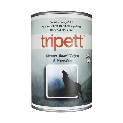 Photo of Petkind-PetKind Tripett Grain-Free Canned Dog Food-Green Beef Tripe & Venison-(13 oz) [12 count]-from Pet Wish Pros