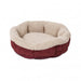 Photo of Petmate-Aspen Pet Self-Warming Oval Lounger-19 in-Barn Red-from Pet Wish Pros