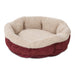 Photo of Petmate-Aspen Pet Self-Warming Oval Lounger Pet Bed-Barn Red/Cream-19"-from Pet Wish Pros
