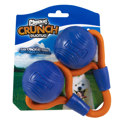 Photo of Petmate-Chuckit! Crunch Duo Tug Dog Toy-Orange/Blue-One Size-from Pet Wish Pros