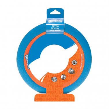 Photo of Petmate-Chuckit! Fetch Wheel Dog Toy-Large-Orange/Blue-from Pet Wish Pros