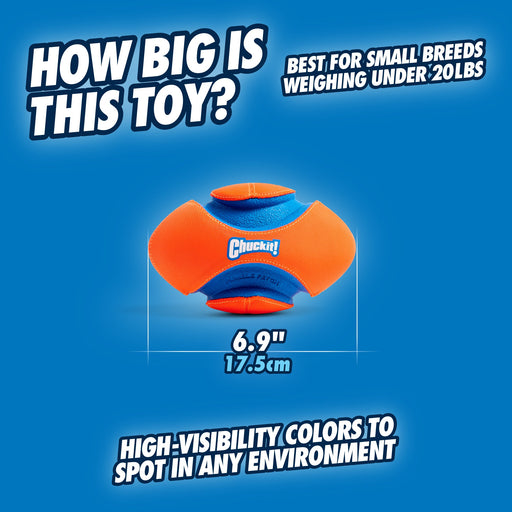 Photo of Petmate-Chuckit! Fumble Fetch-Orange/Blue-Small-from Pet Wish Pros