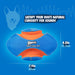 Photo of Petmate-Chuckit! Giggle Fumble Fetch-Blue Orange-Small-from Pet Wish Pros