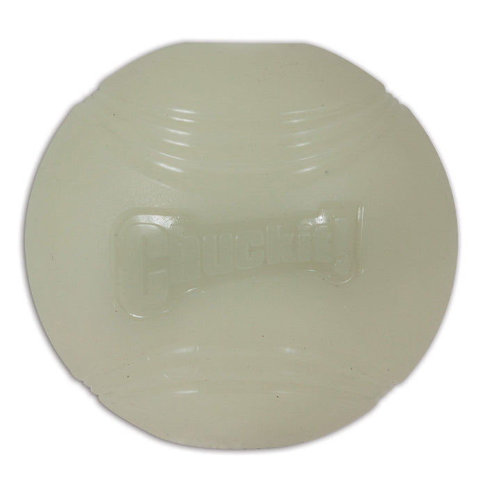 Photo of Petmate-Chuckit! Max Glow Fetch Ball-Glow White-Medium-from Pet Wish Pros