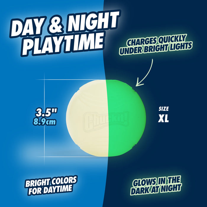 Photo of Petmate-Chuckit! Max Glow Fetch Ball-Glow White-X-Large-from Pet Wish Pros