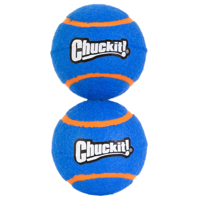 Photo of Petmate-Chuckit! Squeaker Tennis Ball-Blue Orange-Large 2-Pack-from Pet Wish Pros