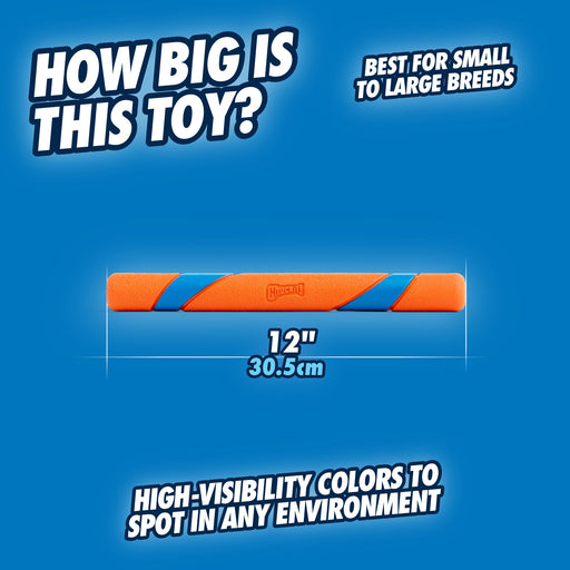 Photo of Petmate-Chuckit! Ultra Fetch Stick-Orange/Blue-One Size-from Pet Wish Pros