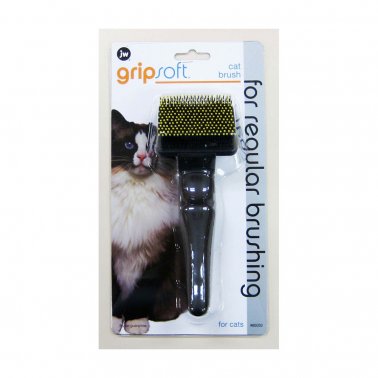 Photo of Petmate-JW Gripsoft Cat Brush-Gray-from Pet Wish Pros