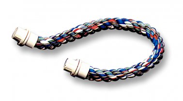Photo of Petmate-JW Pet Comfy Perch Multicolor Bird Toy-Medium-21 in-from Pet Wish Pros