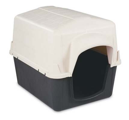 Photo of Petmate-Petmate Barnhome III Dog House-Medium-Bleached Linen/Black-from Pet Wish Pros