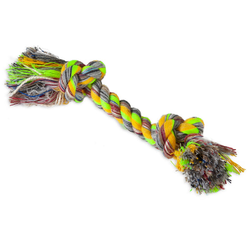 Photo of Petmate-Petmate Booda Multi-Colored Rope Bone-Multicolor-Xsmall-from Pet Wish Pros