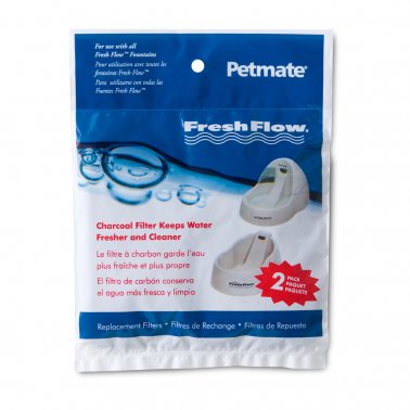 Photo of Petmate-Petmate Fresh Flow Replacement Charcoal Filter For Dog-2 count-from Pet Wish Pros