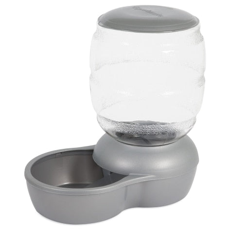 Photo of Petmate-Petmate Replendish Feeder with Microban For Dogs-5lb/Small-Pearl Silver Gray-from Pet Wish Pros