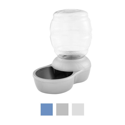 Photo of Petmate-Petmate Replendish Waterer With Microban For Dogs-Large-Pearl Silver Gray-from Pet Wish Pros