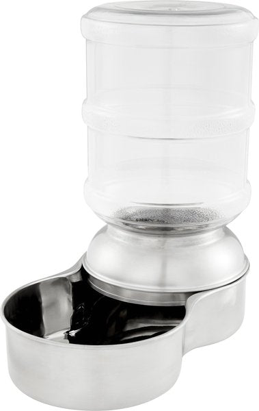 Photo of Petmate-Petmate Stainless Steel Replendish Waterer For Dogs-1 Gallon-from Pet Wish Pros