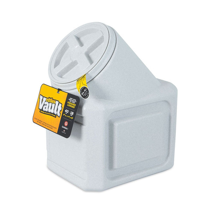 Photo of Petmate-Vittles Vault Outback Collection Stackable Pet Food Container-40 lb-White-from Pet Wish Pros