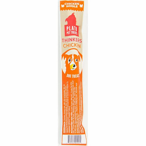 Photo of Plato Pet Treats-Plato Pet Treats Thinkers Single Meat Stick Dog Treat-Chicken-1.2 oz-from Pet Wish Pros