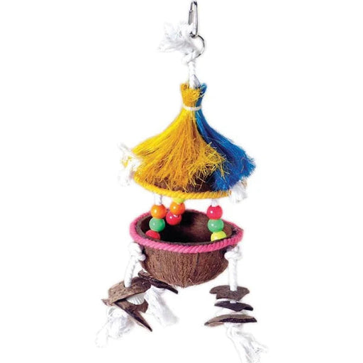 Photo of Prevue Pet Products-Prevue Pet Prevue Hendryx Trop Teas Tiki Hut Toy For Bird-Pack of 1-from Pet Wish Pros