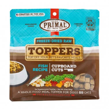 Photo of Primal Pet Foods-Primal Freeze Dried Cupboard Cuts Toppers for Cats & Dogs-Fish-3.5 oz-from Pet Wish Pros