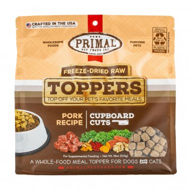 Photo of Primal Pet Foods-Primal Freeze Dried Cupboard Cuts Toppers for Cats & Dogs-Pork-18 oz-from Pet Wish Pros