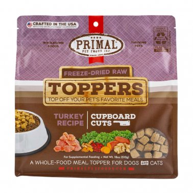 Photo of Primal Pet Foods-Primal Freeze Dried Cupboard Cuts Toppers for Cats & Dogs-Turkey-18 oz-from Pet Wish Pros