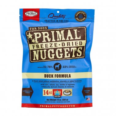 Photo of Primal Pet Foods-Primal Freeze Dried Raw Nuggets for Dogs-Duck-14 oz-from Pet Wish Pros