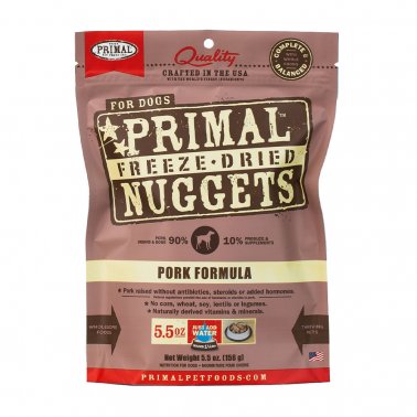 Photo of Primal Pet Foods-Primal Freeze Dried Raw Nuggets for Dogs-Pork-5.5 oz-from Pet Wish Pros