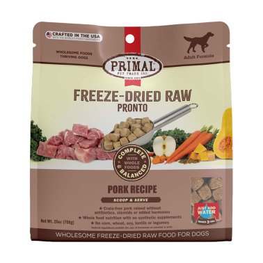 Photo of Primal Pet Foods-Primal Freeze-Dried Raw Pronto Adult Food-Pork-7 oz-from Pet Wish Pros