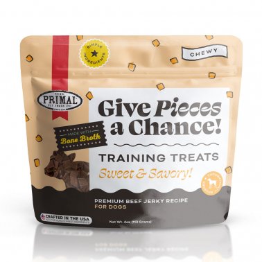 Photo of Primal Pet Foods-Primal Give Pieces A Chance! Chewy Training Treat for Dogs-from Pet Wish Pros