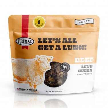 Photo of Primal Pet Foods-Primal Let's All Get A Lung! Puffy Cube Treats for Dogs-from Pet Wish Pros