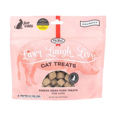 Photo of Primal Pet Foods-Primal Liver Laugh Love Crunchy Freeze-Dried Treats for Cats-from Pet Wish Pros