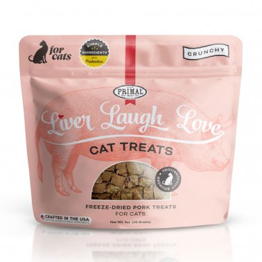 Photo of Primal Pet Foods-Primal Liver Laugh Love Crunchy Freeze-Dried Treats for Cats-from Pet Wish Pros