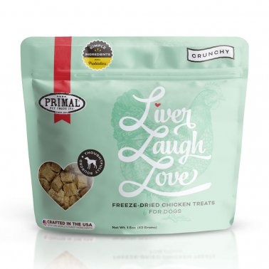 Photo of Primal Pet Foods-Primal Liver Laugh Love Freeze-Dried Treats for Dogs-Chicken-1.5 oz-from Pet Wish Pros