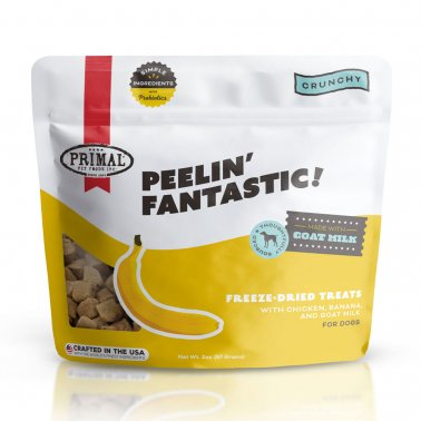 Photo of Primal Pet Foods-Primal Peelin' Fantastic! Crunchy Freeze-Dried Treats for Dogs-Chicken & Banana-2 oz-from Pet Wish Pros