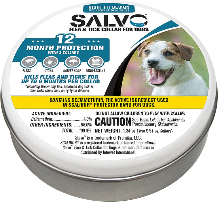 Photo of Promika-Salvo Flea & Tick Collar for Dogs-from Pet Wish Pros