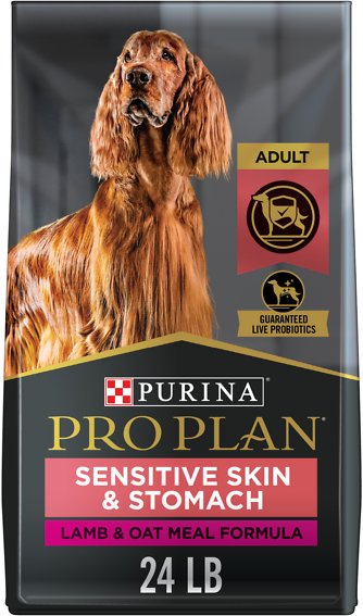 Photo of Purina-Purina Pro Plan Adult Sensitive Skin & Stomach Dog Food-24 lb-Lamb & Oat Meal-from Pet Wish Pros