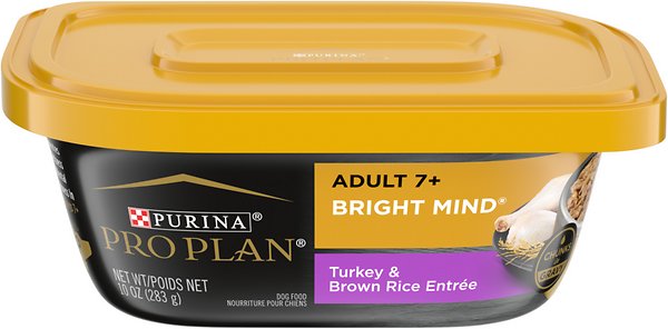 Photo of Purina-Purina Pro Plan Bright Mind Adult 7+ Wet Dog Food-(10 oz) [8 count]-Turkey & Brown Rice-from Pet Wish Pros