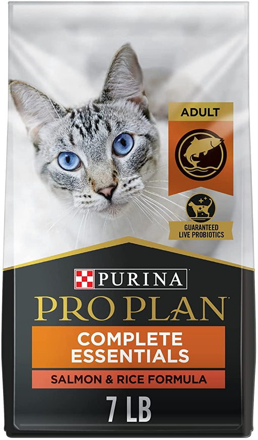 Photo of Purina-Purina Pro Plan Complete Essentials Adult Cat Food-7 lb-Salmon & Rice-from Pet Wish Pros