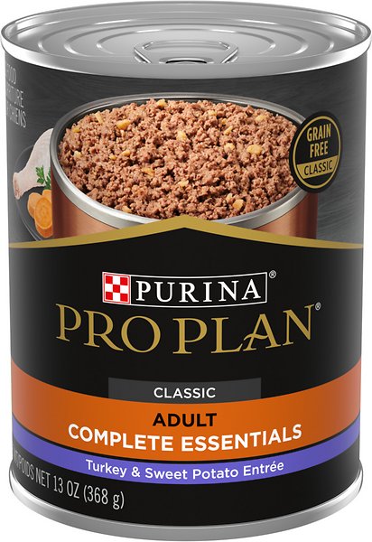 Photo of Purina-Purina Pro Plan Complete Essentials Adult Grain Free Wet Dog Food-(13 oz) [12 count]-Turkey & Sweet Potato Entrée-from Pet Wish Pros