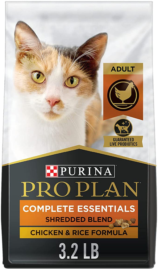 Photo of Purina-Purina Pro Plan Complete Essentials Adult Shredded Blend Chicken & Rice Cat Food-3.2 lb-from Pet Wish Pros