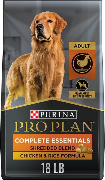 Photo of Purina-Purina Pro Plan Complete Essentials Adult Shredded Blend Dog Food-18 lb-Chicken & Rice-from Pet Wish Pros